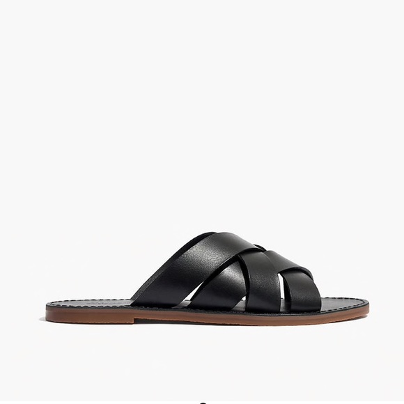 NWOT  Madewell The Boardwalk Woven Slide Sandal - Picture 4 of 8